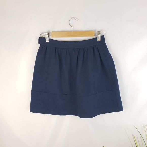 Madewell Dresses & Skirts - ♦️2/$15 Madewell Navy Blue Mini-Skirt Size 2